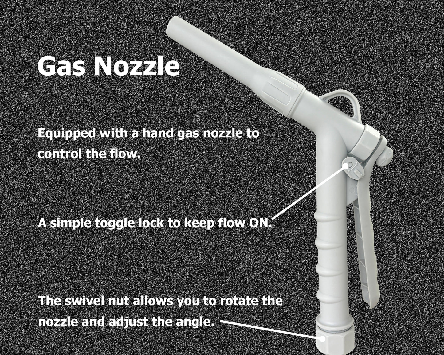 P9M / Fuel Transfer Pump Battery Powered Electric Portable Gas Can Tank Pump for Gasoline Diesel kerosene Liquid with Flexible Hose Hand Gas Nozzle(Can Not Included)