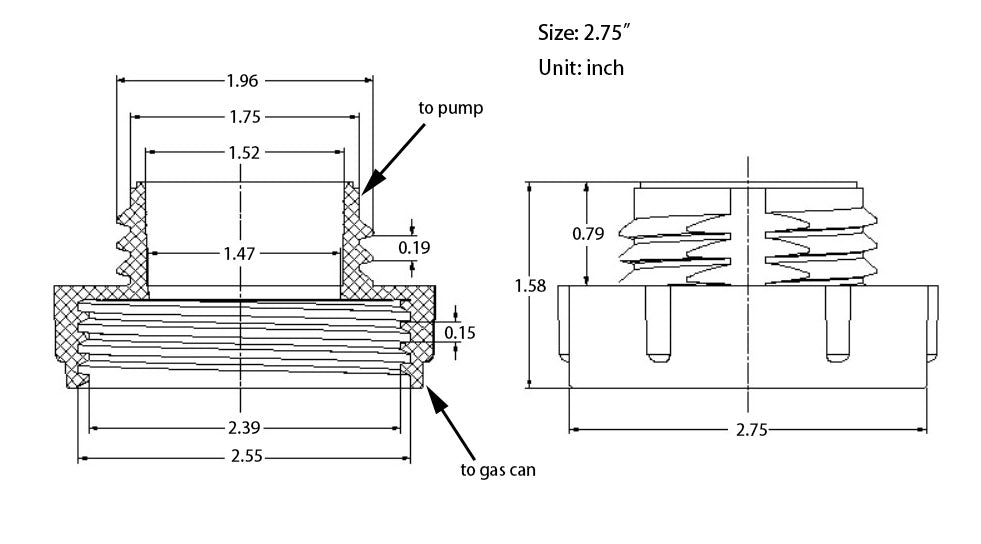 Adapter C (2.75")